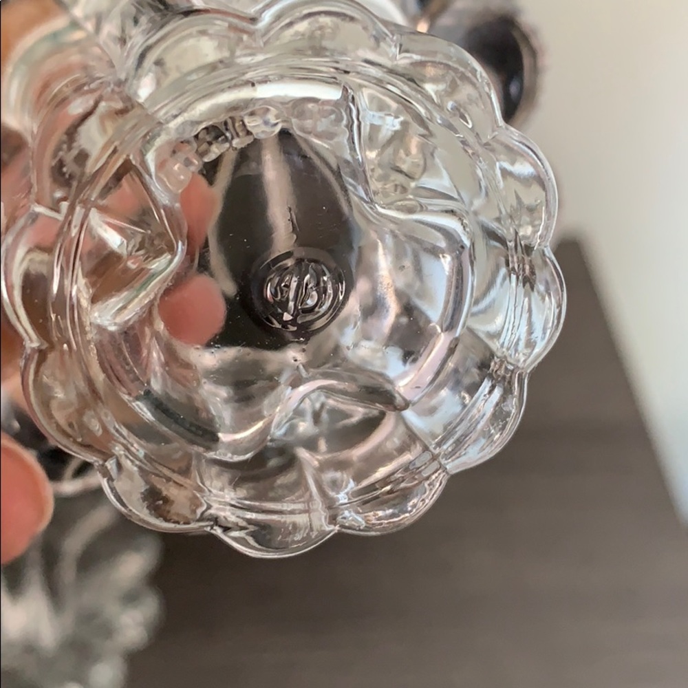 🍒Borgonovo Italian Glass Candle Holders Taper - Picture 5 of 9